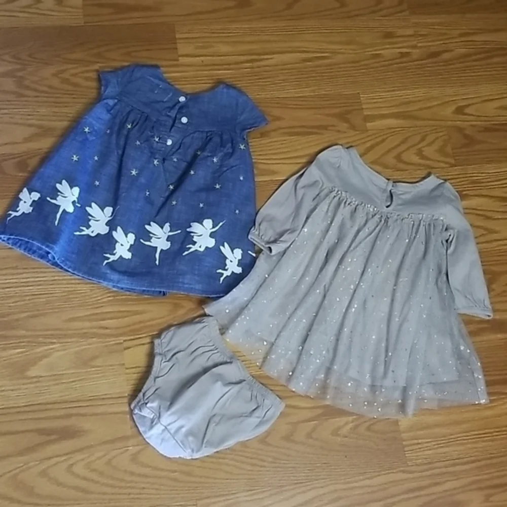 2‎ gap dress 6-12mo lot
